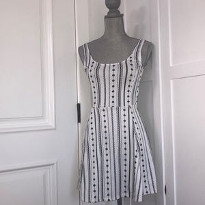 Black and white dress